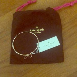 Rose Gold Bow Bangle